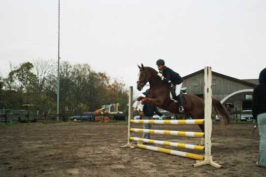 Isabell mit Winnetou