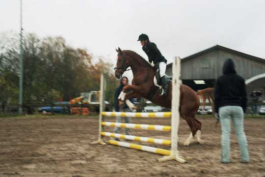 Yvonne mit Winnetou